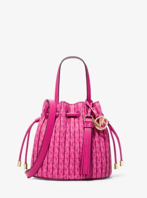 michael kors pleated bag